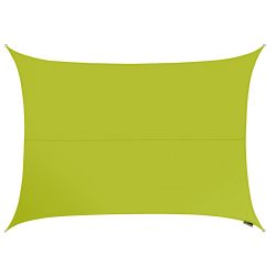 Tende a vela Kookaburra - Rettangolare 5,0m x 4,0m Verde limone Tessuto Impermeabile