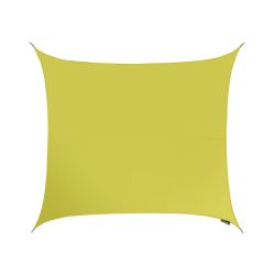 Tenda a Vela Kookaburra per Feste resistente all'acqua - Quadrata 5,4 m - Giallo