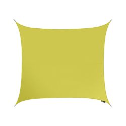 Tenda a Vela Kookaburra per Feste resistente all'acqua - Quadrata 5,4 m - Giallo