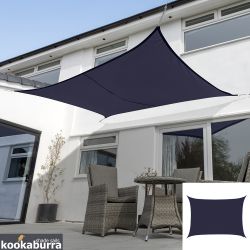 Tenda a Vela Kookaburra® per Feste resistente all'acqua - Rettangolare 6,0m x 5,0m - Blu