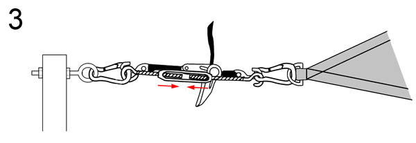 Using a Strap Tensioner - Step 3