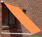Tenda da sole a caduta da 1.0 metri a cassonetto parziale color terracotta