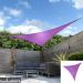 Toldos Vela de Sombra Kookaburra® Violeta Triangular 3.6m (Impermeable)