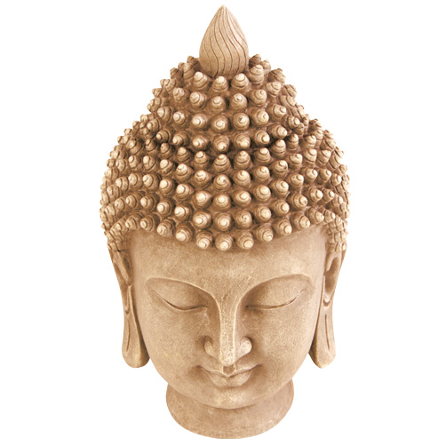 Testa di Buddha – Linea “Stonetouch” – Ornamento da giardino