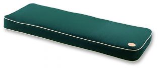 Cuscino verde per panchina due posti - Collezione Bespoke