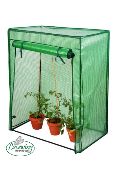 Serra per pomodori “Lacewing” con copertura rinforzata  (94cm x 50cm)