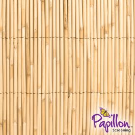 Pannello di recinzione in canne spesse di bambù naturale 3m x 2m - della Papillon™