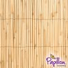 Pannello di recinzione in canne spesse di bambù naturale 3m x 1m - della Papillon™