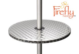 Tavolo in acciao inossidabile Firefly - D60cm