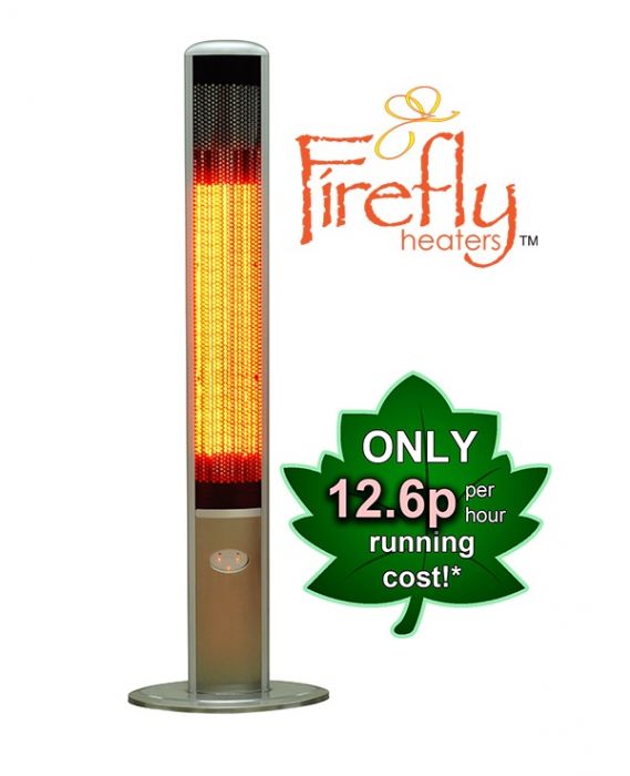 Lampada Riscaldante con elementi in Fibra di Carbonio Firefly – 1.6m – 1.8kW
