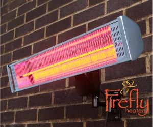 Lampada riscaldante alogena Firefly™ 1.8kw con telecomando