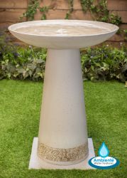 Fontana per uccellini Arcas in Fibrecotta 64cm - da Ambienté™