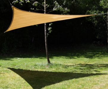 Tende a vela Kookaburra® - Triangolare 3 m Sabbia Intrecciata Traspirante