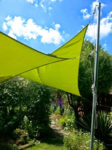 Tende a vela Kookaburra® - Triangolare 3,6 m Verde limone Tessuto Impermeabile