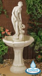 Fontana con statuetta color avorio - Annabella - 106cm - Ambienté™