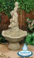 Fontana con Statuetta - Liliana (perla) - 97cm - Ambient