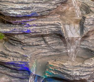 Fontana da tavolo con cascata delle rocce Lodore a 5 livelli con luci -  35cm - della Ambienté 59,99 €
