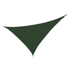 Tende a vela Kookaburra per feste- Triangolo rettangolo 4,2m x 4,2m x 6,0m Verde Traspirante Intrecciata (185g)
