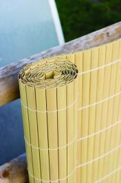 Paravento in canna di Bamboo Artificiale - Rotolo da 4 metri X 1.5 metro