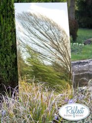 Specchio da giardino acrilico Oro Grande 180cm x 75cm - della Reflect™