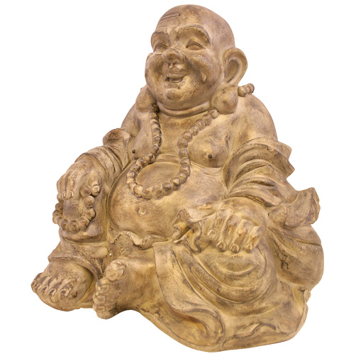 Statua del Buddha seduto – Linea “Stonetouch” – Ornamento da giardino