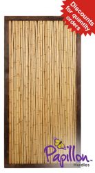 Pannello di recinzione in bambù con cornice 1.82m x 0.9m - della Papillon™