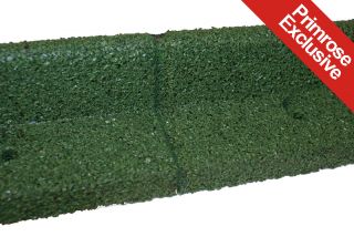 Bordura per giardino Flexi-Border 25m (confezione da 25x 1m) color verde - H8cm - della EcoBlok