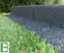 Bordura per giardino Flexi-Border 2m (confezione da 2x 1m) color grigio - H8cm - della EcoBlok