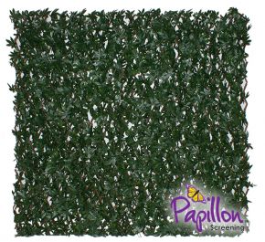 Siepe Artificiale in Acero Verde con traliccio di salice estensibile 1 x 2m - della Papillon™
