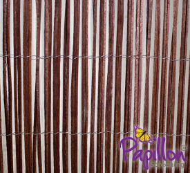 4m x 1,2 m paravento di pioppo legno a stecca della Papillon™