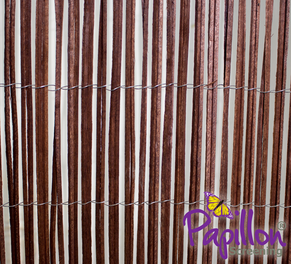 4m x 1,2 m paravento di pioppo legno a stecca della Papillon™