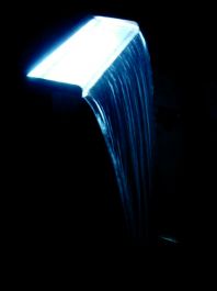 Kit luce LED Blu per Fontana a cascata in acciaio inox, 60cm