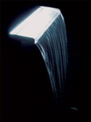 Kit luce LED bianca per Fontana a cascata in acciaio inox, 150cm