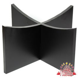 Base in acciaio color nero per Braciere 100cm - da La Fiesta