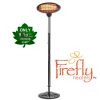 Lampada riscaldante elettrica al quarzo colore nero - 3 settaggi di calore - 2kW IPX4 - della Firefly™