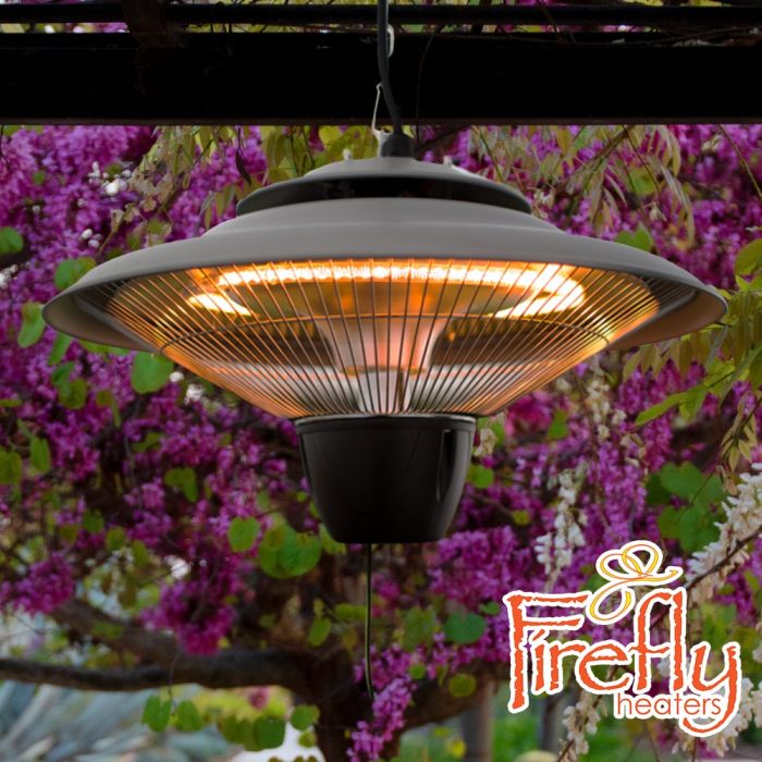 Lampada Riscaldante Alogena Firefly™ 1.5kW con montaggio a soffitto