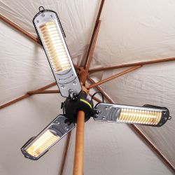 Lampada riscaldante da ombrellone Firefly 2kW