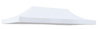 Tettoia di ricambio per Gazebo da 3m x 6m - 500D colore bianco