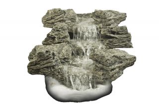 Cascata effetto roccia a tre livelli