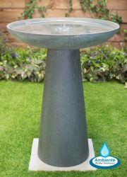 Fontana per uccellini Patina in Fibrecotta 64cm - da Ambienté™