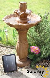 Fontana solare per uccellini Ruthwell H70cm - da Solaray™