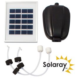 Ossigenatore/Areatore Solare 2 ugelli per laghetto - Solaray™