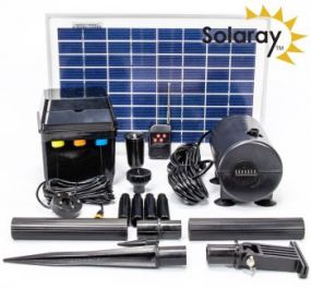 Kit per pompa ad energia solare - 800l/h - della Solaray