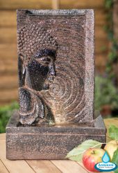 Fontana Buddha da tavolo 24 cm con luci della Ambienté™