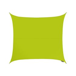 Tende a vela Kookaburra - Quadrata 3,6 m Verde limone Tessuto Impermeabile