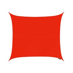 Tende a vela Kookaburra - Quadrata 3 m Rosso Tessuto Impermeabile