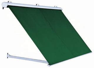 Tenda da sole a caduta da 2.5 metri a cassonetto parziale di colore Verde