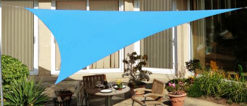 Tende a vela Kookaburra® - Triangolare 3,6 m Azzurro Tessuto Impermeabile