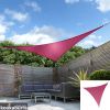 Tende a vela Kookaburra® - Triangolare 5 mt Rosa Tessuto Impermeabile