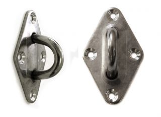 Occhiello di acciaio inossidabile - forma a diamante
